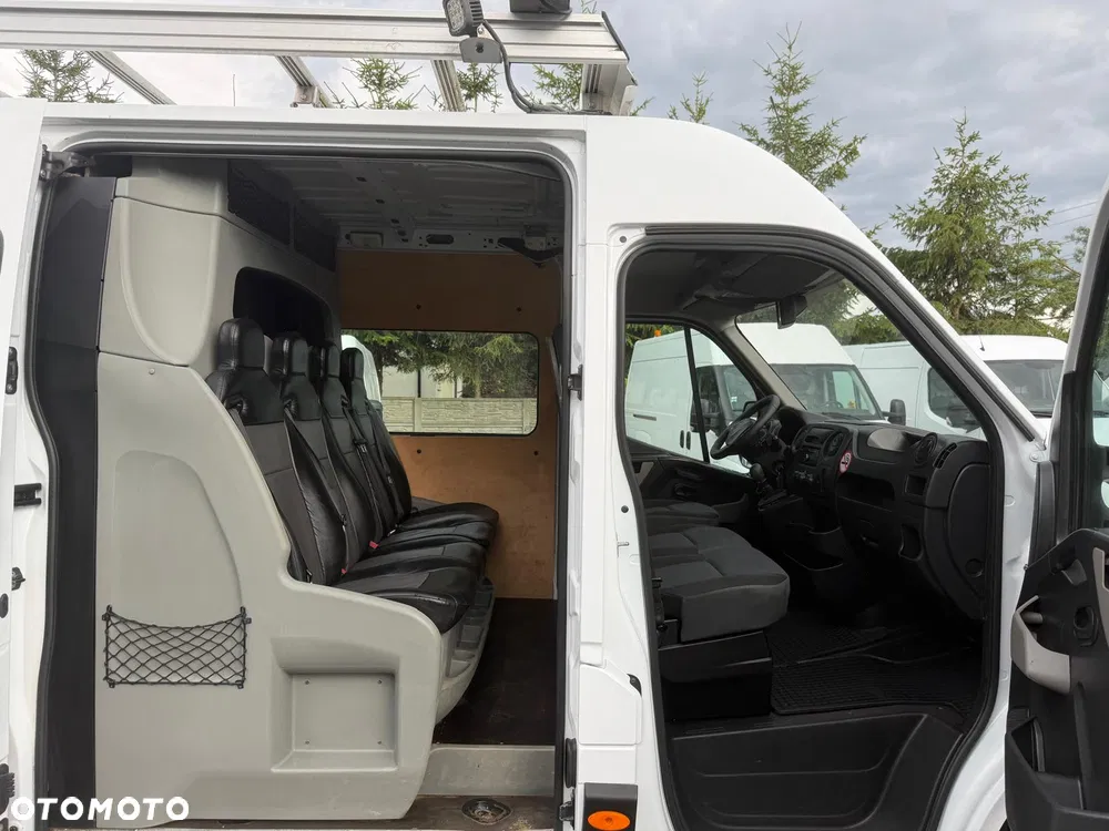 Renault Master / L3H2 / BRYGADÓWKA / 7 osobowa / ZABUDOWA/ 2.3D / FV23% / L3 H2 / - miniatura 11