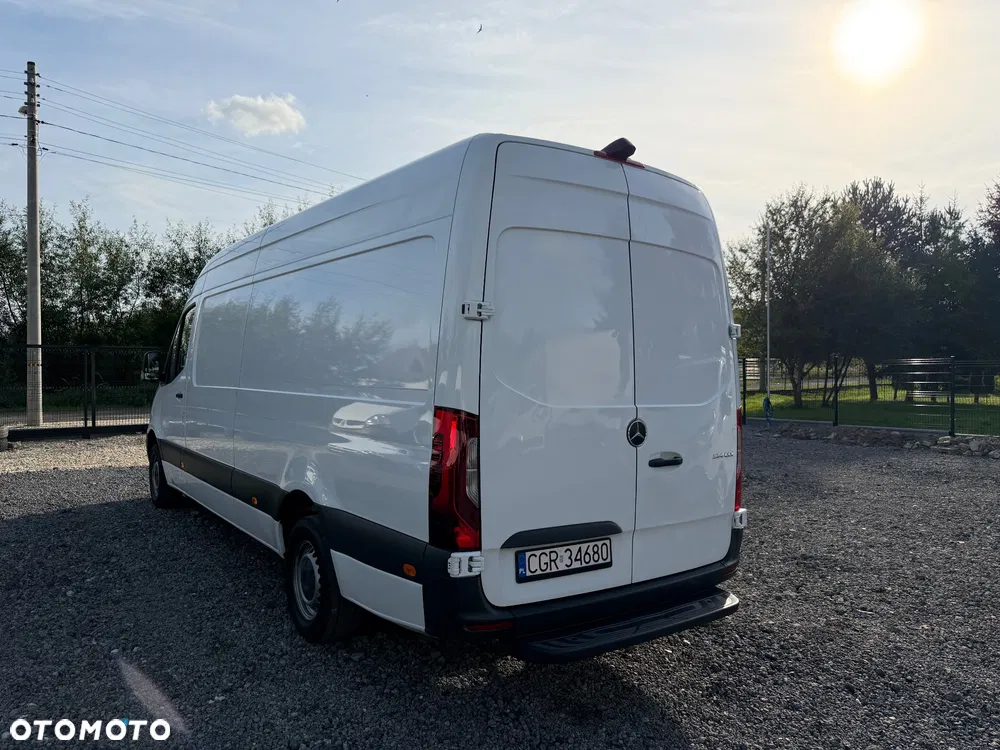 Mercedes-Benz SPRINTER / L4H3 / 2.2D / AUTOMAT /  NAJBOGATSZA WERSJA / KAMERY 360 / FV23% - miniatura 8