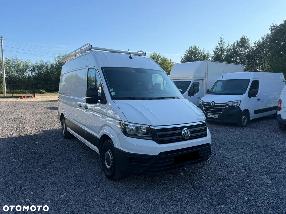 Volkswagen Crafter / L3H3 / 2.0 177KM /  AUTOMAT / NAJBOGATSZA WERSJA / TABLET / NAVI / SKÓRA / FV23%