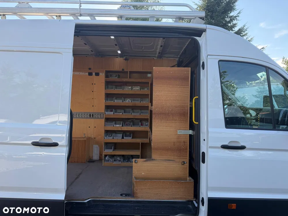 Volkswagen Crafter / L3H3 / 2.0 177KM /  AUTOMAT / NAJBOGATSZA WERSJA / TABLET / NAVI / SKÓRA / FV23% - miniatura 23