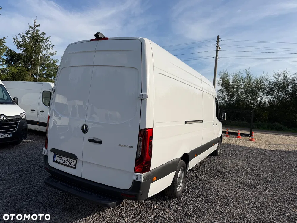 Mercedes-Benz SPRINTER / L4H3 / 2.2D / AUTOMAT /  NAJBOGATSZA WERSJA / KAMERY 360 / FV23% - miniatura 10